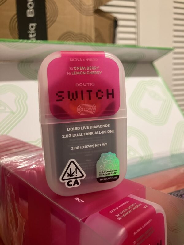 boutiq switch glow v4 2g disposable