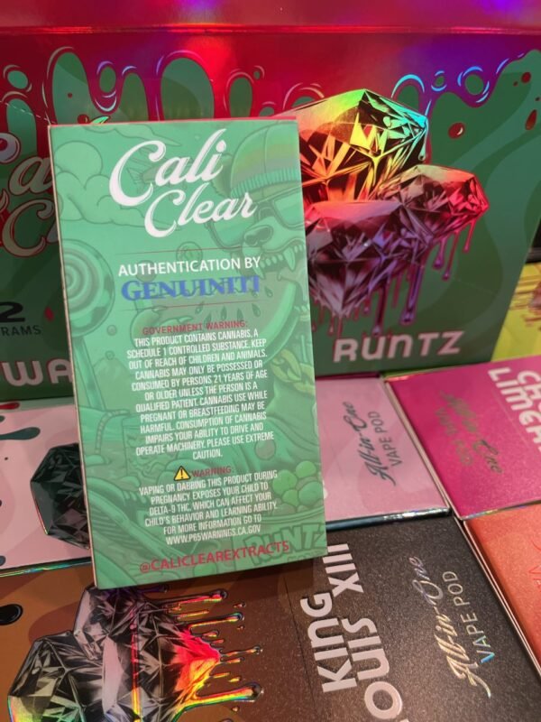 cali clear 2g disposable